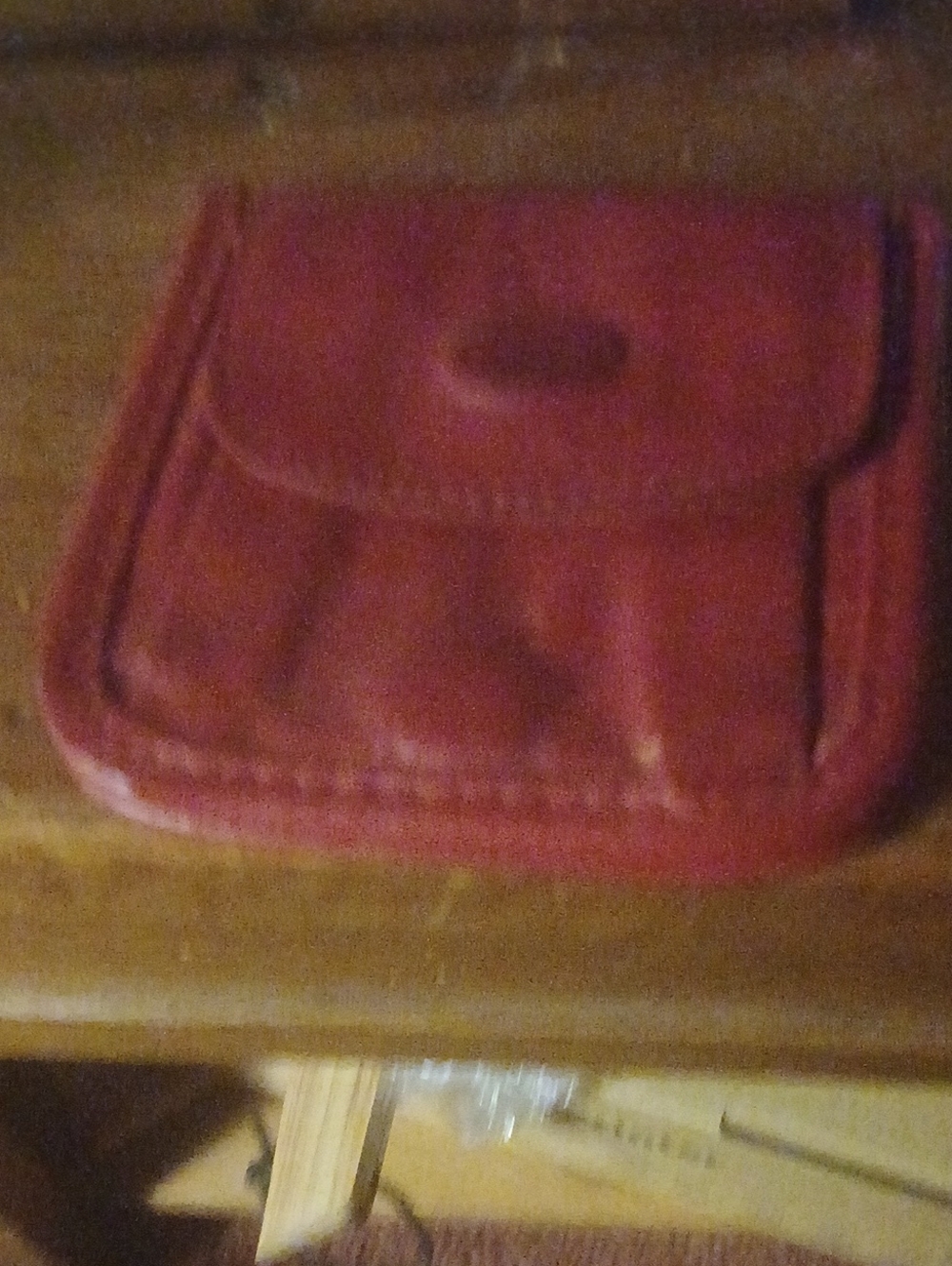 Mundi Red Mini  Wallet Vintage Mundi coin purse and wallet RARE